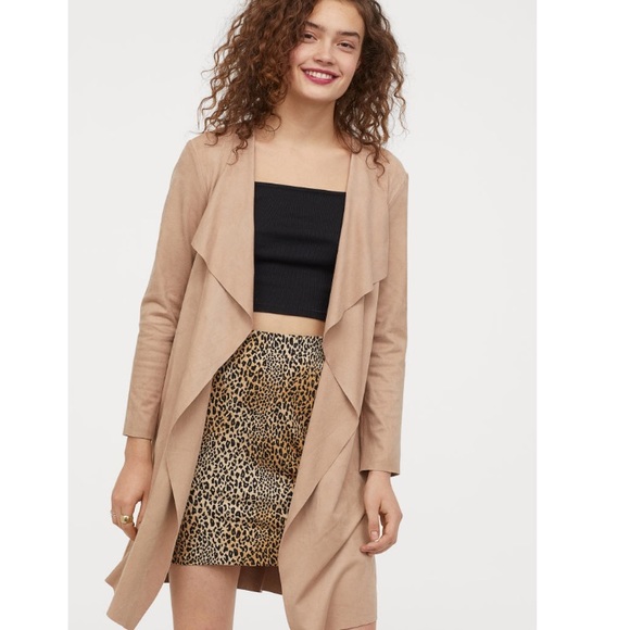 Please Help Find H&M Faux Suede Coat Size XS - Picture 2 of 4
